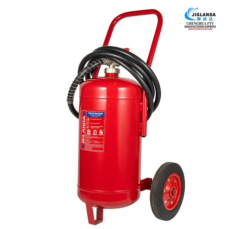 50KG Wheeled Dry Powder Fire Extinguisher factory